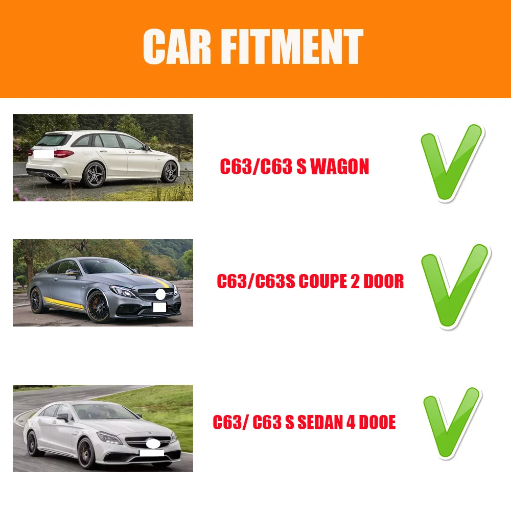 C63 PSM стиль карбоновый задний бампер диффузор спойлер для Benz W205 C63 C63s AMG седан& Wagon& Coupe