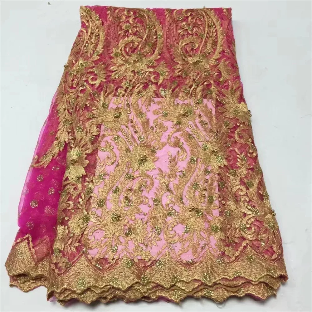 Tissu dentelle arican negerin шитья мягких материалов с бусы французский шнур кружевной ткани