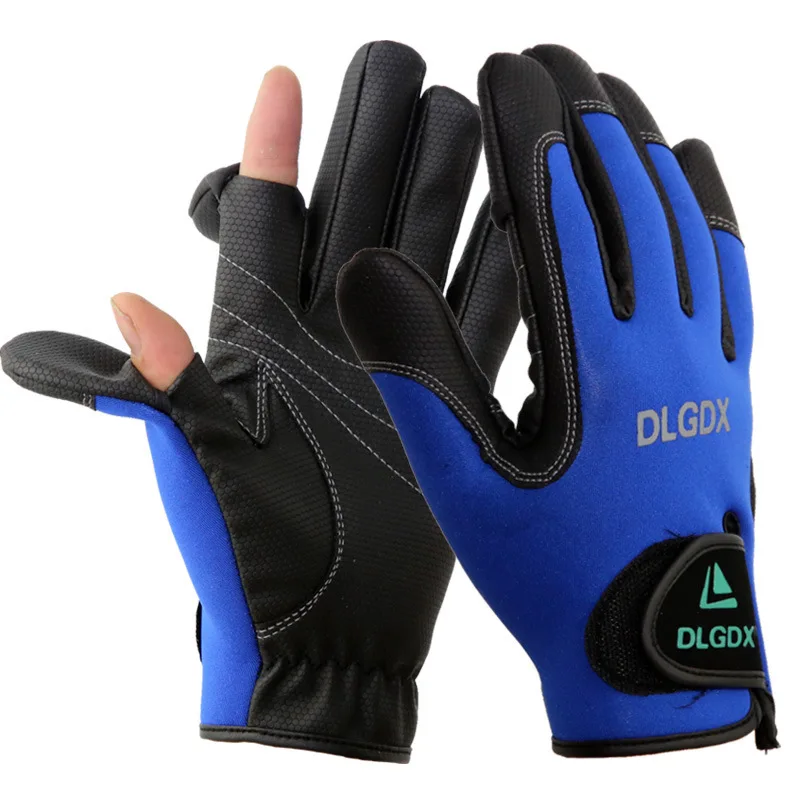 

Neoprene Fishing Gloves 2 Cut Fingers Flexible Great for Photography Fly Fishing Ice Fishing Running Touchscreen Texting Hiking
