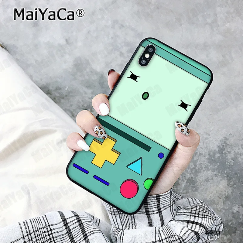 Милый мультяшный чехол MaiYaCa для мобильного телефона с рисунком Время приключений