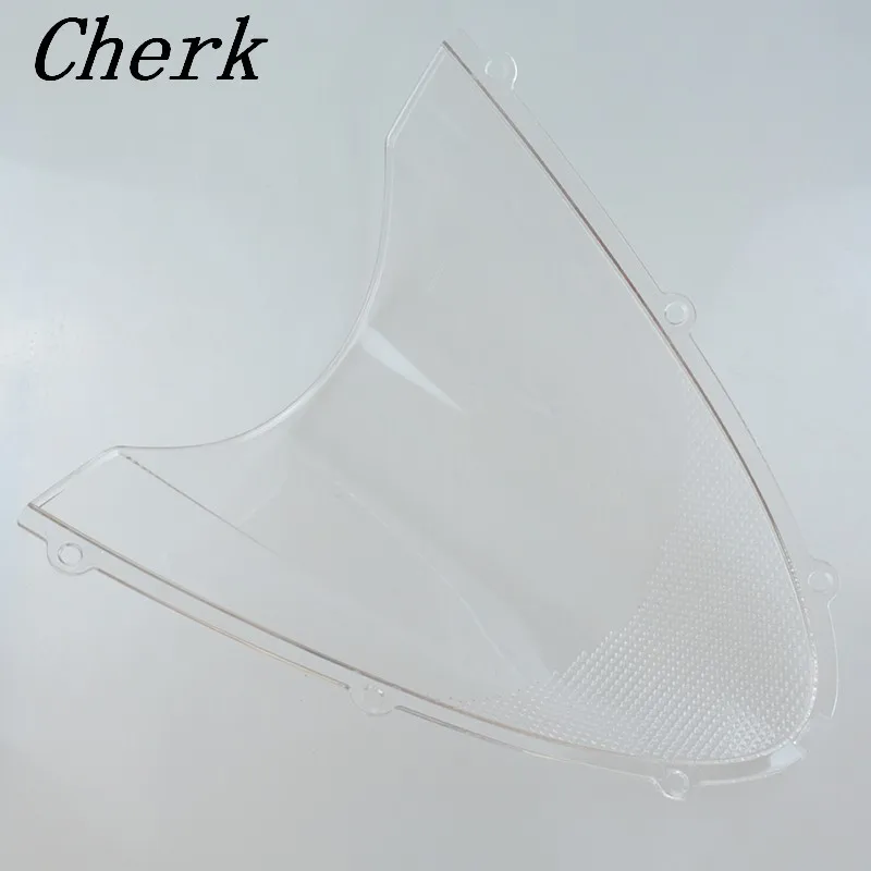 Motorcycle Clear ABS Windshield WindScreen Double Bubble For KAWASAKI Ninja ZX6R ZX636 05 06 07 08 | Автомобили и мотоциклы
