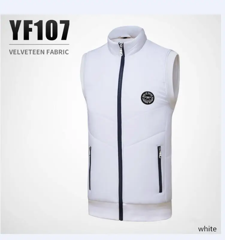 Pgm гольф куртка мужская осень-зима теплая жилетка для гольфа с защитой от ветра