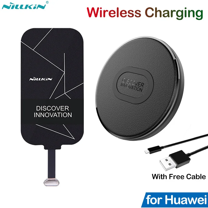 Nillkin Qi Беспроводная зарядка для huawei Honor 10 20 8X V20 mate 10 20 P20 P30 Pro Lite Nova 3 4 5 5i P Smart Z зарядное устройство приемник