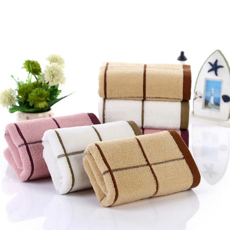 Хлопковое впитывающее полотенце для рук треугольное сухого лица с узором в виде