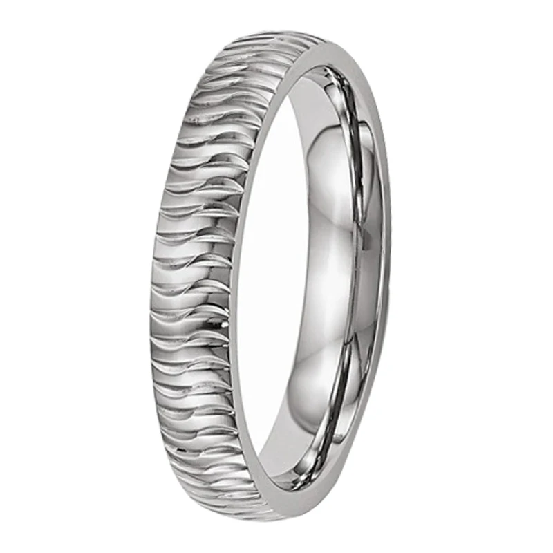 

4mm Titanium Ring Comfort Fit Engagement Wedding Band For Women Jewelry Alliance Jewelry Come With Gift Bag TI064R