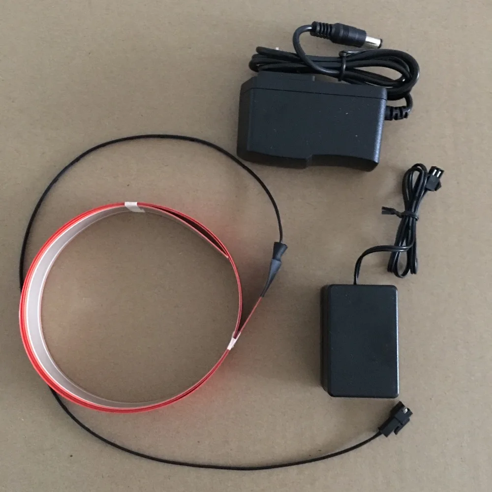 Электролюминесцентная лента с контроллером el Light bar длина 2 см x 1 м | Автомобили и