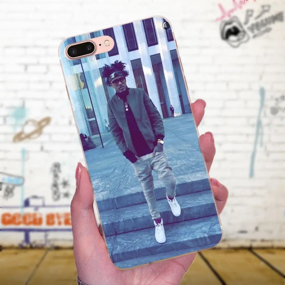ТПУ чехол для мобильного телефона Pop Signer August Alsina Music Star Apple iPhone 4 4S 5 5C 5S SE 6 6S 7 8 Plus X XS