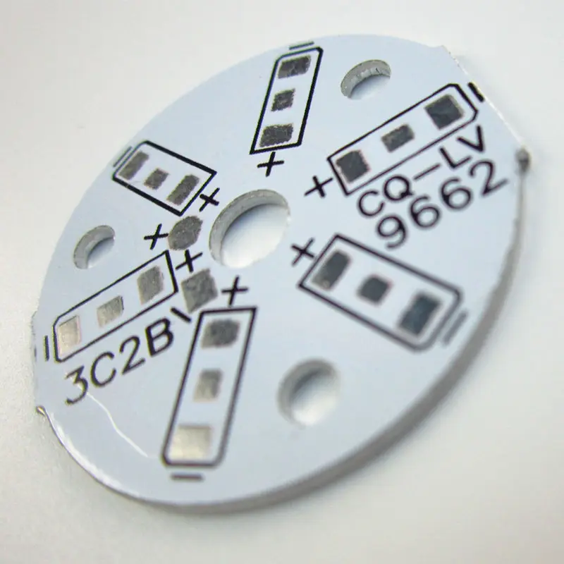 Светодиодный светильник smd 5630 smd5730 с алюминиевым основанием 3 Вт 32 мм светодиодный