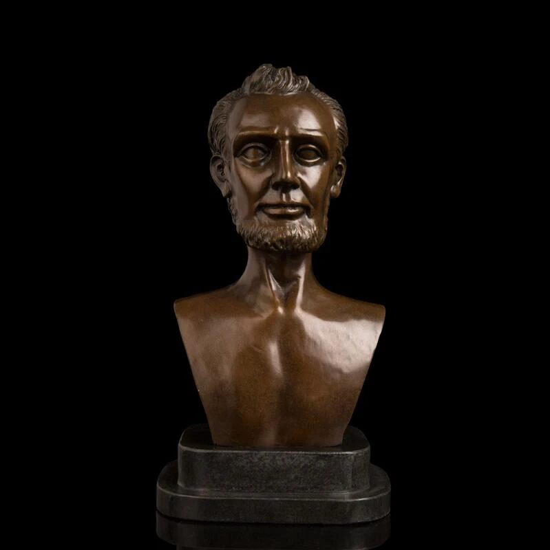 31 см Западная ХУДОЖЕСТВЕННАЯ деко бронзовая скульптура бывшего американского