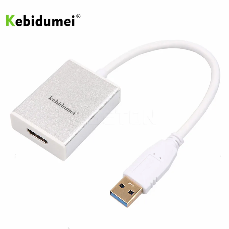 USB 3 0 1080P конвертер адаптер к HDMI-Совместимость внешняя видеокарта мульти монитор