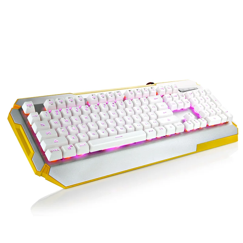 Клавиатуры английский Gaming Keyboard 104 клавиш клавиатура с подсветкой