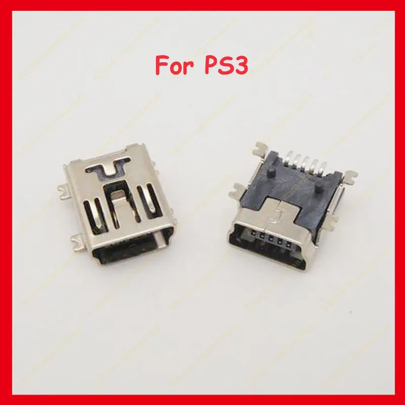 10 шт. мини 5P USB зарядное устройство Порт разъем ремонтная часть для PS3