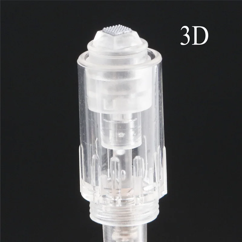 10pcs 3D needles 10 шт. Электрический дермапен Вышивка крестом иглы 9 12 36 42 булавки MYM картридж для авто Дерма ручка Dr. Ручка иглы винтовой наконечник - Габаритные размеры: 10pcs 3D needles