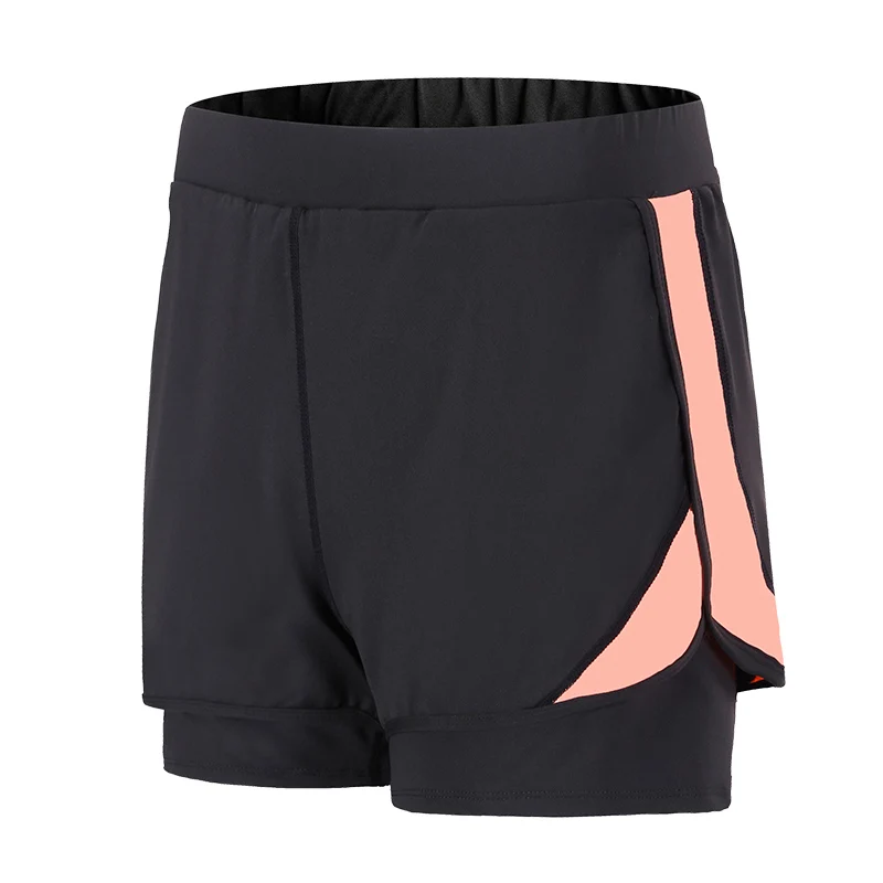 yoga running shorts Женские шорты для бега, для фитнеса, эластичные, 2 в 1, дышащие, для спортзала, для улицы, спортивные шорты, для тренировок, марафона, быстросохнущие, шорты для йоги - Цвет: yoga running shorts