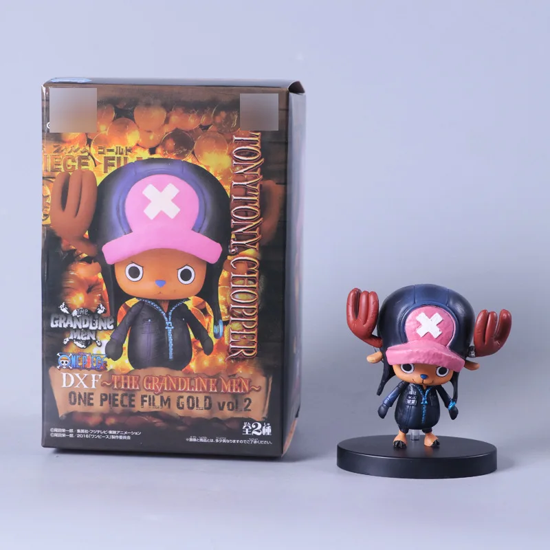 

Anime DXF One Piece Film Gold Grandline Men 9pcs/set 15th Anniversary Characters Luffy Figure Collection Toys