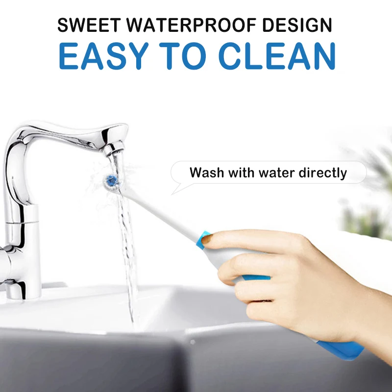 Профессиональная электрическая зубная щетка с 3 сменными щеточными головками