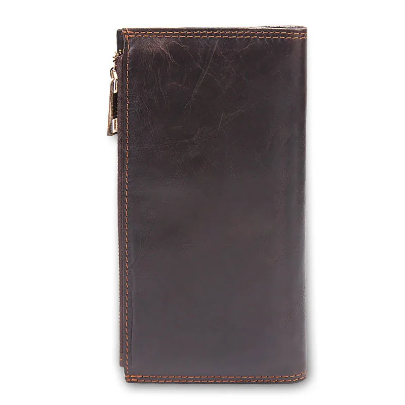 JOYIR 2019 мужские кошельки из натуральной кожи с застежкой на молнии деловой мужской