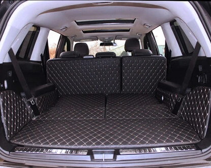 Хороший коврик! Специальные коврики для багажника Mercedes Benz GL 550 7 мест X164 2011-2006