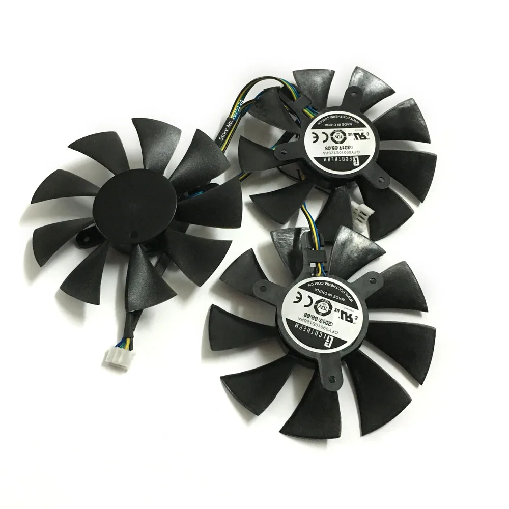 Кулер для видеокарты GTX 1060/970 вентилятор графического процессора zotac GTX970 T3 1060 6GD5 OC