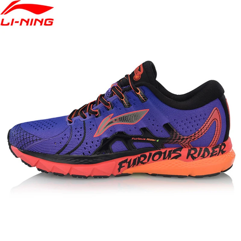 Li-Ning мужские беговые кроссовки для беговых прогулок с 4 амортизационными подкладами, спортивная обувь ARZP001 SJFM19
