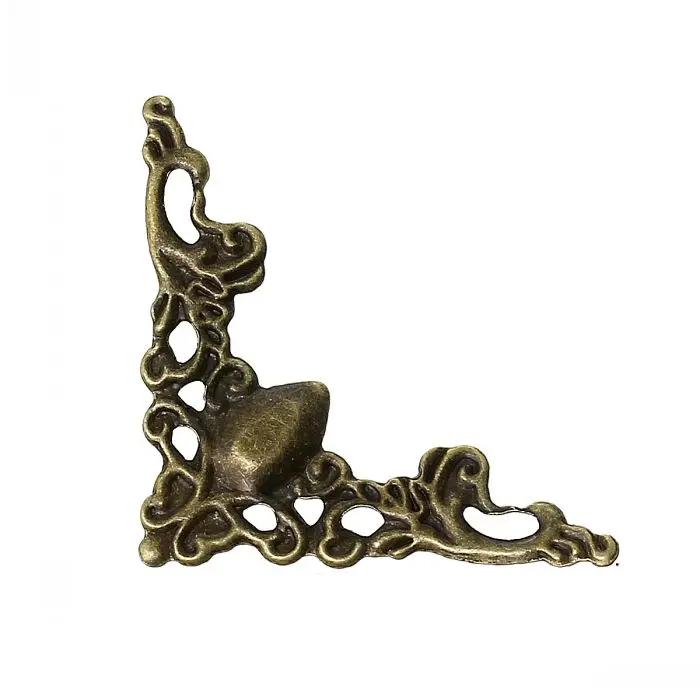 Doreen Box 2015 Новая фурнитура для украшений филигранные соединители треугольные