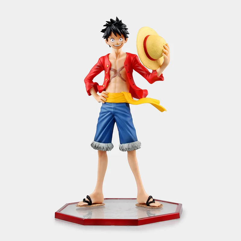 

Виниловая фигурка luffy, цельная соломенная шляпа POP2.0, ПВХ, 24 см, фигурка обезьяны D Luffy, Коллекционная модель аниме