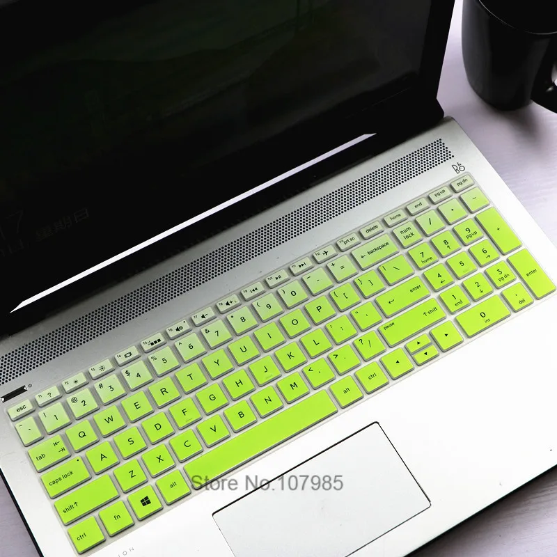 15 дюймов силиконовая пленка для клавиатуры, Защитная пленка для hp Pavilion ENVY X360 15-BP103TX 106 003 006TX 15,6 15-cc