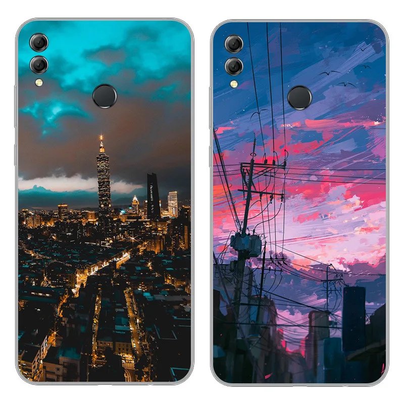 Чехол для телефона Huawei Honor 8X чехол с функцией ночного видения Ударопрочный Мягкий