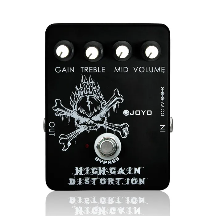 High Gain Distortion JOYO гитарные эффекты Винтаж овердрайв/Окончательный Привод/Crunch искажения/Цифровая Задержка/Американская звуковая педаль эффектов для электрогитары - Цвет: High Gain Distortion