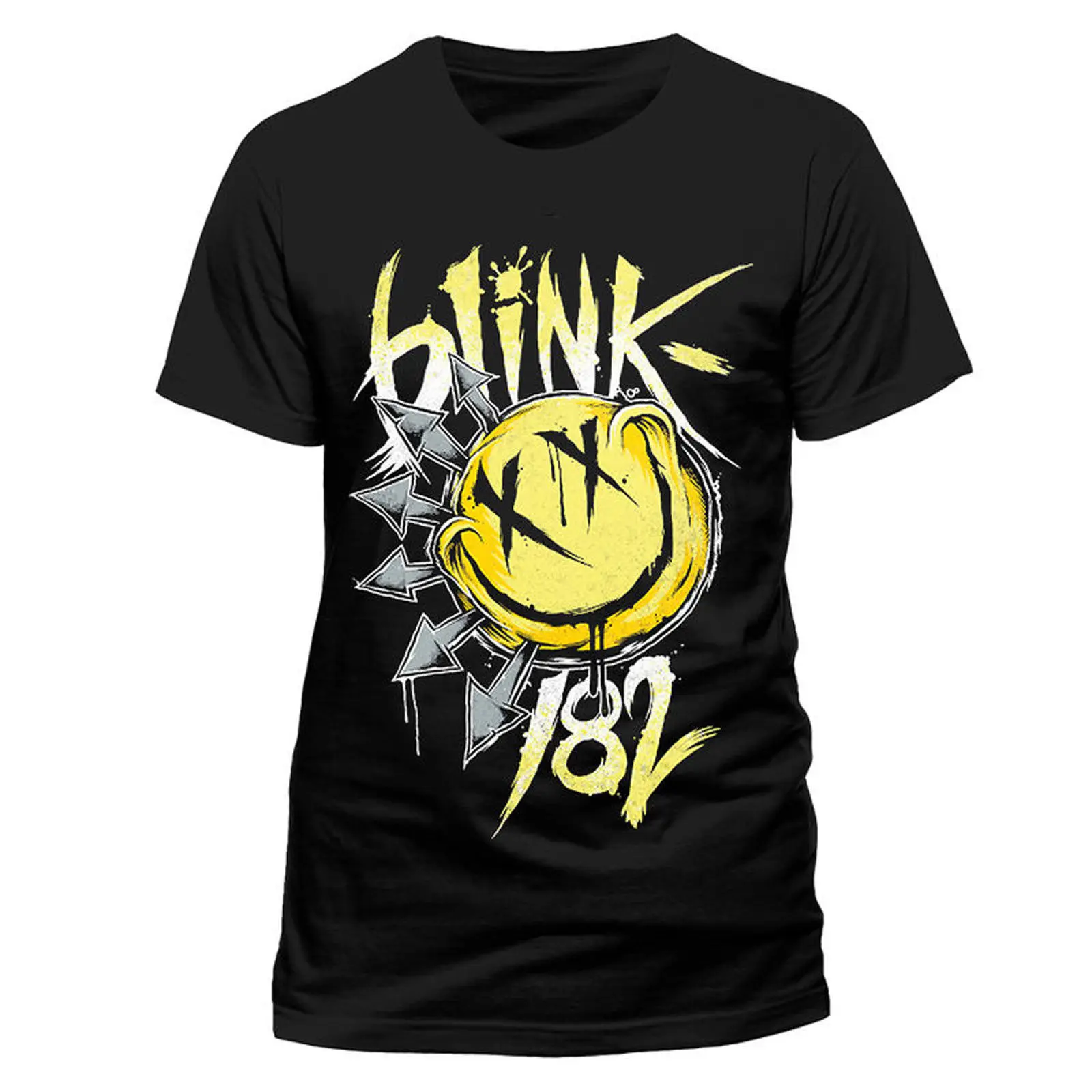 Blink 182 Cailfonia логотип панк Рок Официальная футболка мужская унисекс бренд стиль