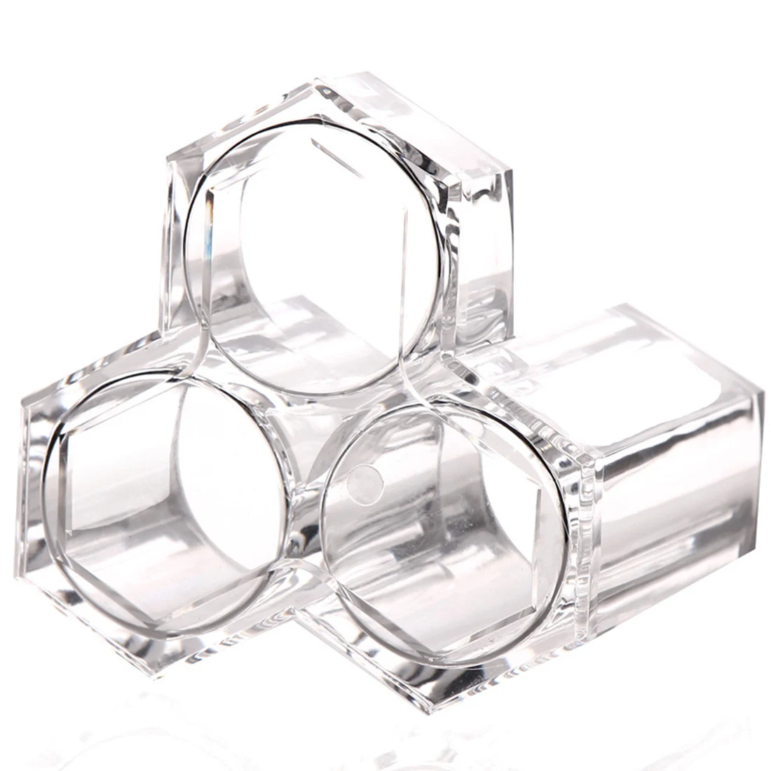 Прозрачный акриловый Органайзер для косметических ручек держатель кистей чехол