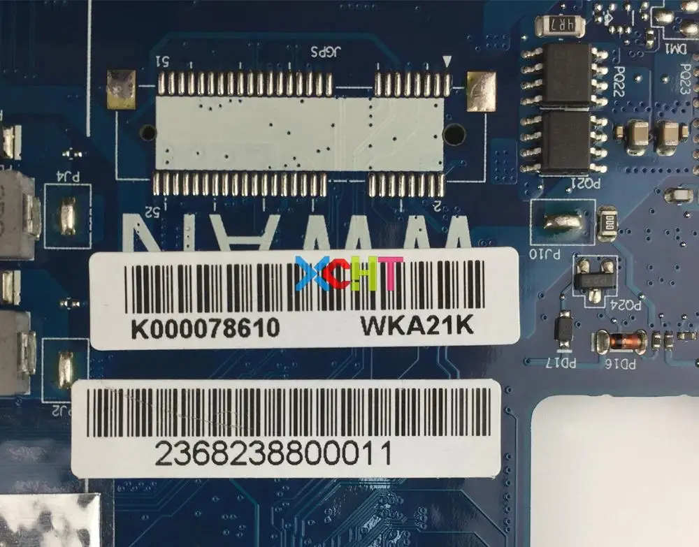 Материнская плата для ноутбука Toshiba Mini NB205 NB200 K000078610 KAVAA LA 5121P w N280 CPU системная