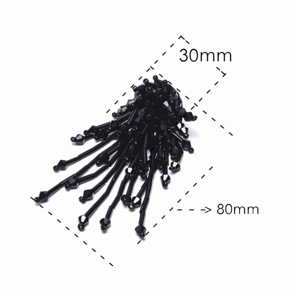 CHENGRUI F70 80mm.patches sequins patches for clothing clothes loose diy craft material 1pcs/bag | Дом и сад
