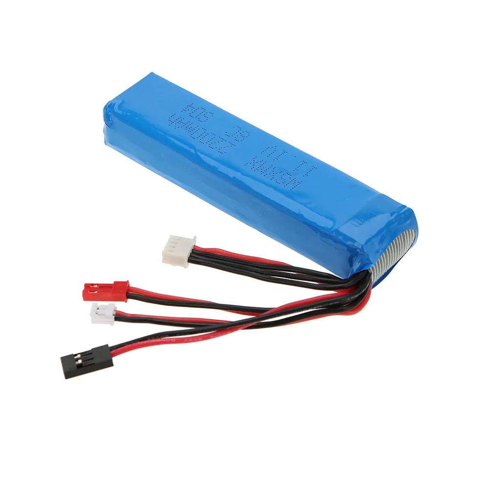 11 1 V 2200mAh 8C Lipo батарея 3S 3 Разъем для JR Futaba Walkera RadioLink RC передатчик 15*11*3 см | Игрушки и