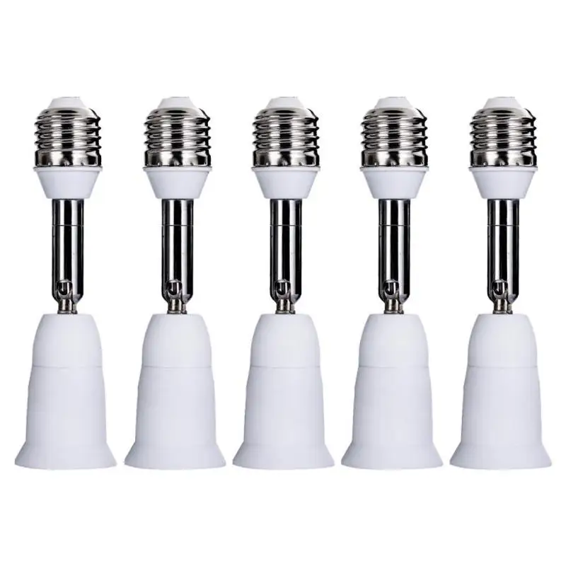 

E27 Flexible Extend Extension Base Light Lamp Adapter Converter LED Light Bulb Base Lamp Adapter Converter Lamp Socket
