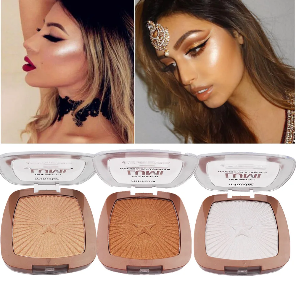 Компактная пудра для макияжа лица 8 цветов MT002|bronzer and highlighter powder|bronzer highlighterhighlighter