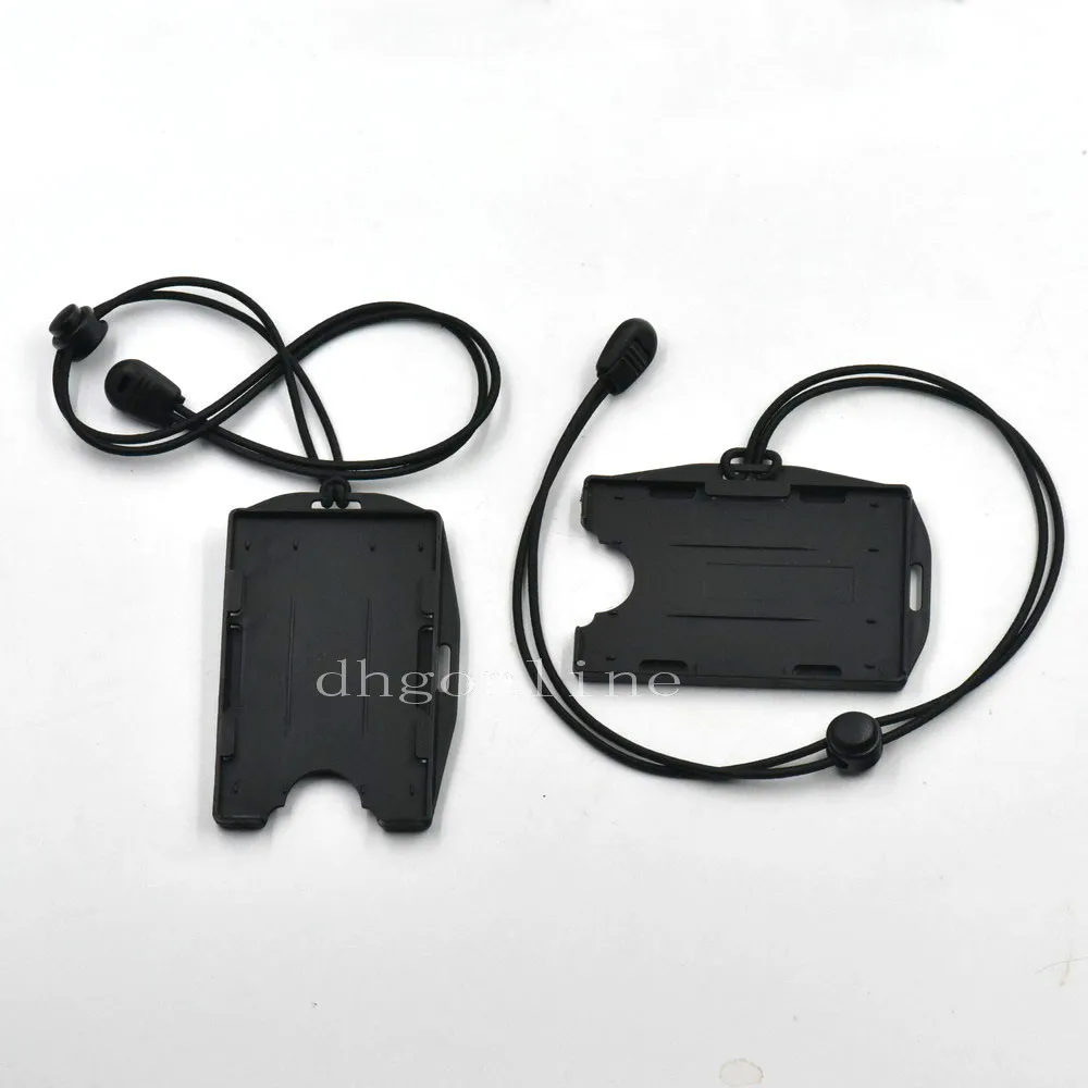 Бейдж двусторонний Эластичный регулируемый с держателем для визиток 2