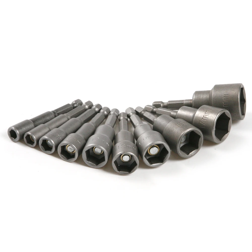 1 шт. набор магнитных гаек с шестигранной головкой для отверток 6 19 мм|Аксессуары