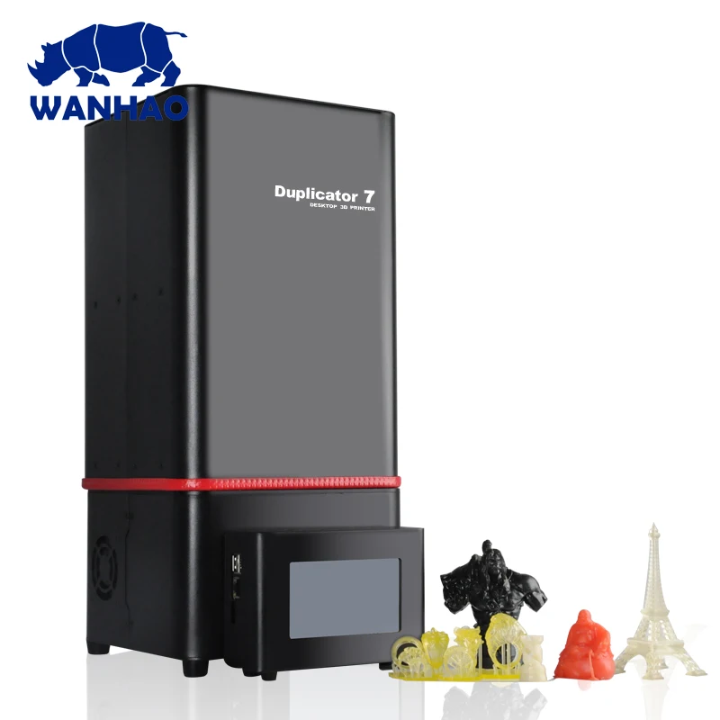 Wanhao Duplicator D7 LCD DPL/SLA 3d printer напрямую с завода V1.5 быстрая доставка фотополимер 250 ml в
