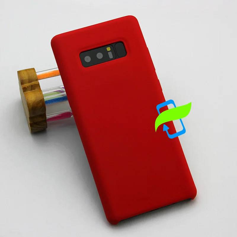 Новый чехол для Samsung Galaxy Note 9 защитный из жидкого силикона SAMSUNG 8 N950 N960 силиконовый