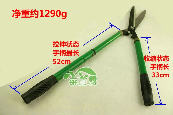 52CM Bypass Large Garden scissor pruner pruning clipper Grass shear lawn cutter cut clip tool Shrub Orchard snip hedge