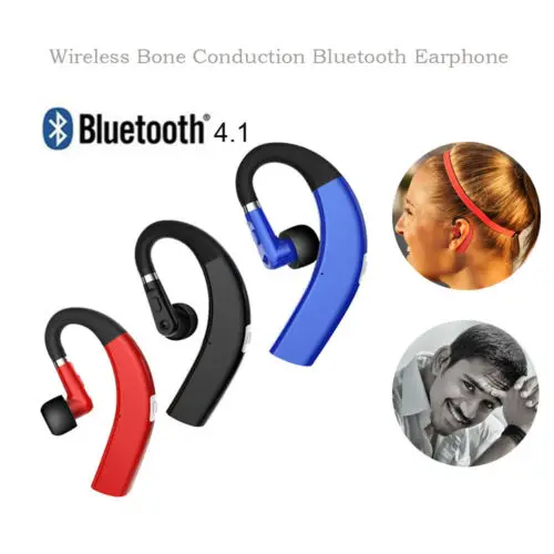 Беспроводные наушники Bluetooth 4 1 с костной проводимостью Спортивная