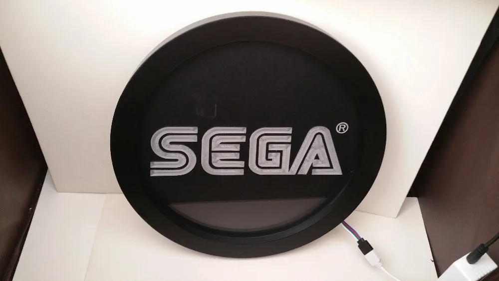 sega man cave RGB led MultiColor the wireless control beer bar pub club neon light sign Special gift | Дом и сад