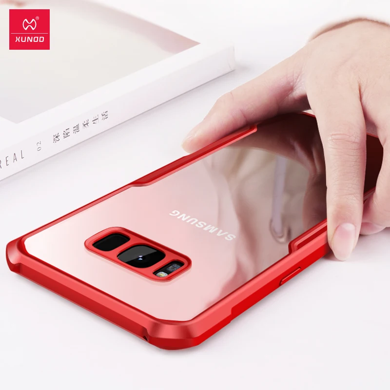 XUNDD защитный чехол для телефона Samsung S8 Plus Прозрачный подушки безопасности