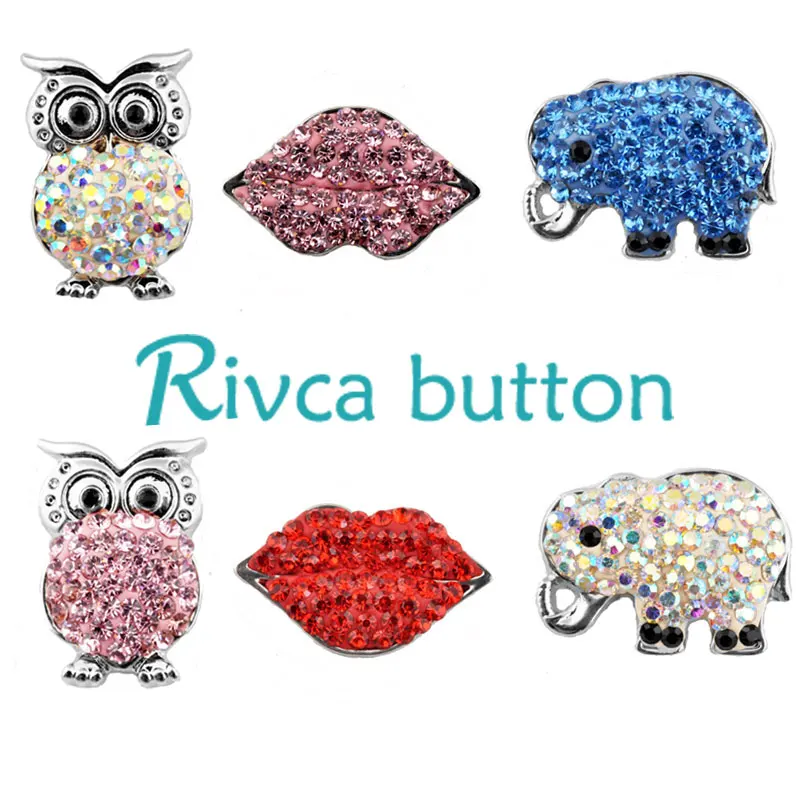 2018 высокое качество красный рот металл все горный хрусталь сексуальное Rivca