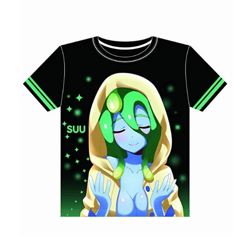 Suu Аниме JK Monster Musume No Iru Nichijou Косплей рубашка футболка Suu Miia Centorea Cerea Rachnera топы футболки для женщин и мужчин футболка - Цвет: Suu