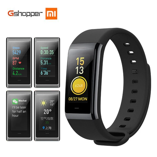 Huami AMAZFIT Bip Midong Smartband Bluetooth 4 1 смарт браслет gps монитор сердечного ритма 50 м плавание