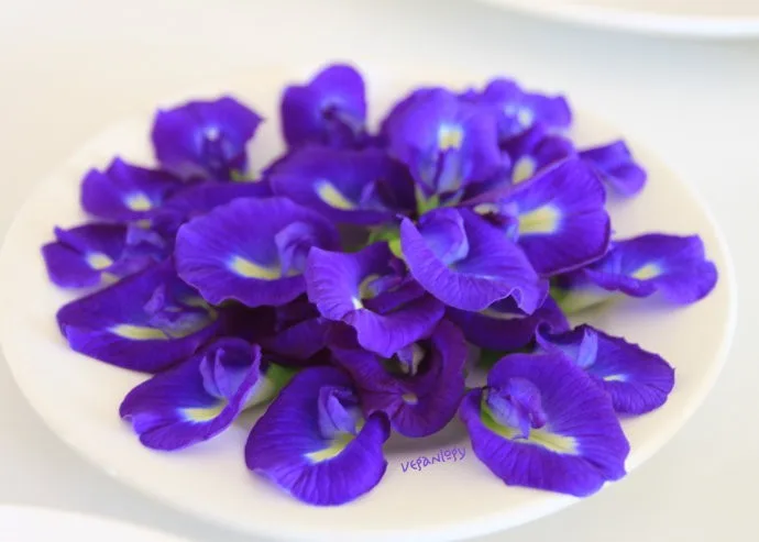 Чай Clitoria Terna. Чай в горох голубой бабочки. Сушеный цветок гороха Clitoria kordofan. Таиланд. Игрушка