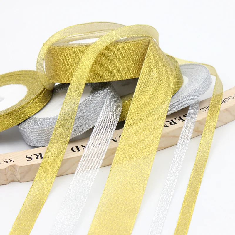 Шелковая атласная лента длиной 25 ярдов для вечерние НКИ дома свадьбы украшения