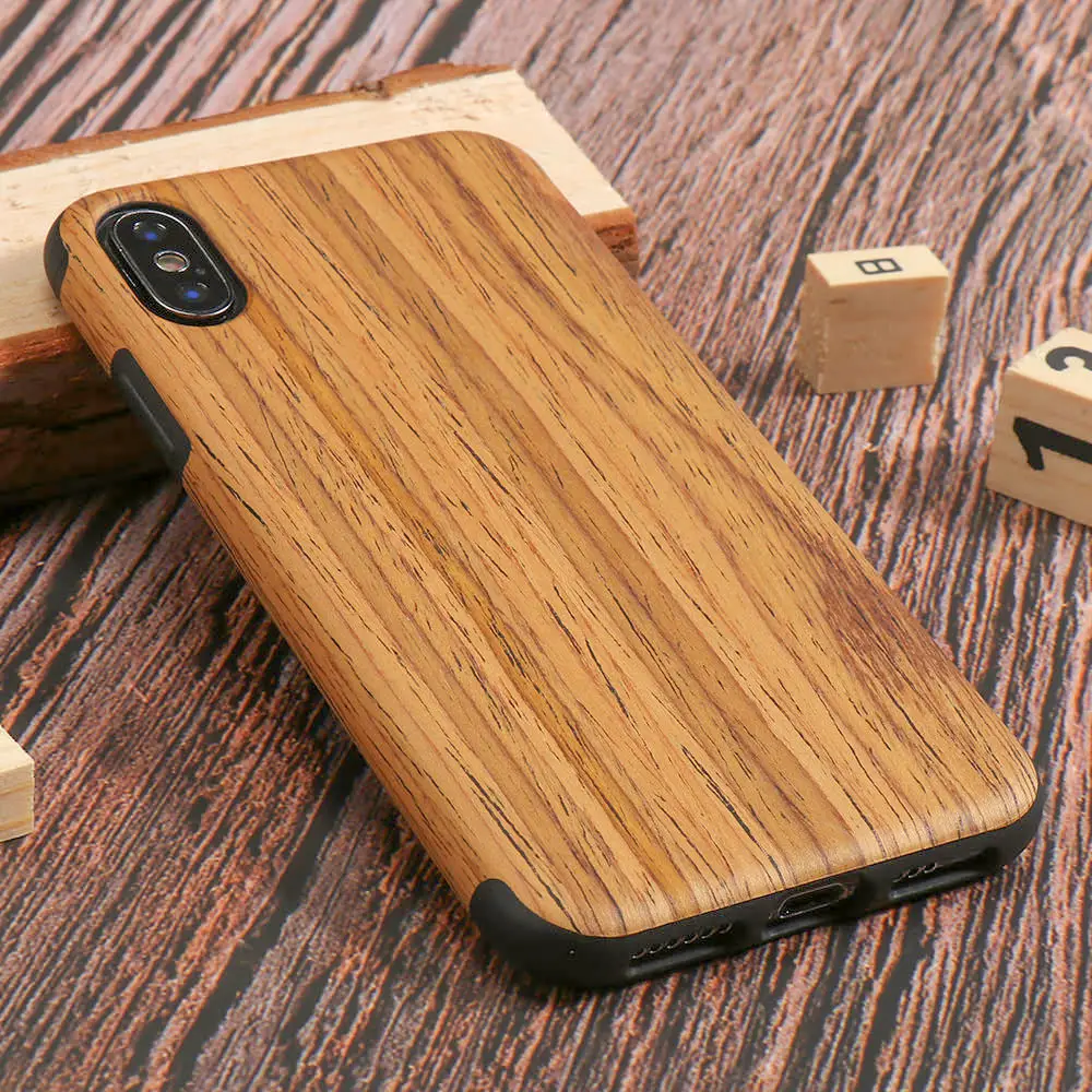 Style 2 L-FADNUT уникальная древесина шаблон чехол для iPhone Xr X Xs Max 6S 6 8 7 Plus задняя крышка телефона для 5 5S SE защитный ультратонкий чехол - Цвет: Style 2
